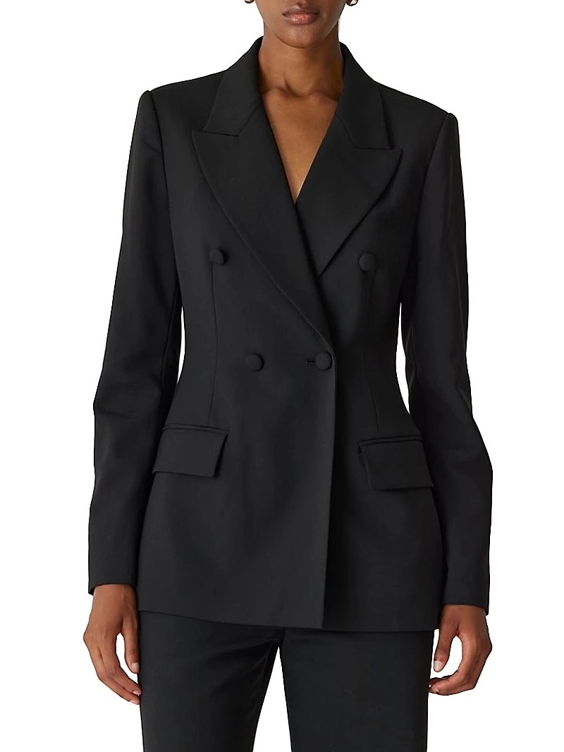 Calvary Twill Double Breasted-Blazer