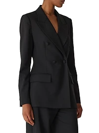 Calvary Twill Double Breasted-Blazer