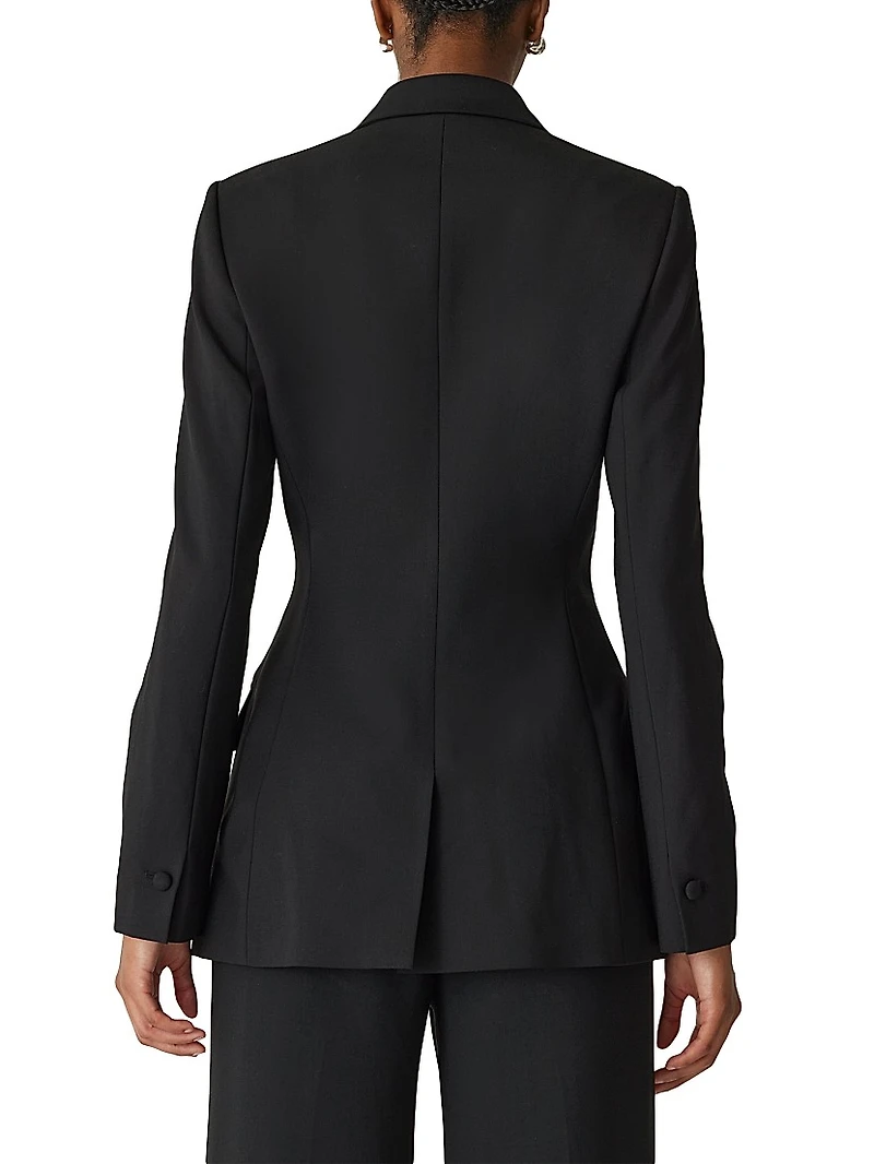 Calvary Twill Double Breasted-Blazer