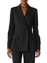 Calvary Twill Double Breasted-Blazer