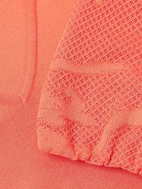 Plus Tonal Texture Soft Knit Tunic