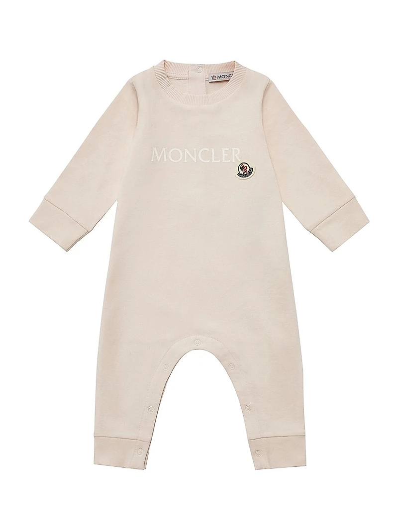 Baby's Grow Stretch Cotton Romper