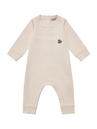Baby's Grow Stretch Cotton Romper