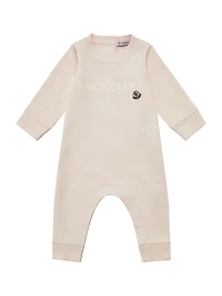 Baby's Grow Stretch Cotton Romper