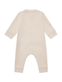 Baby's Grow Stretch Cotton Romper