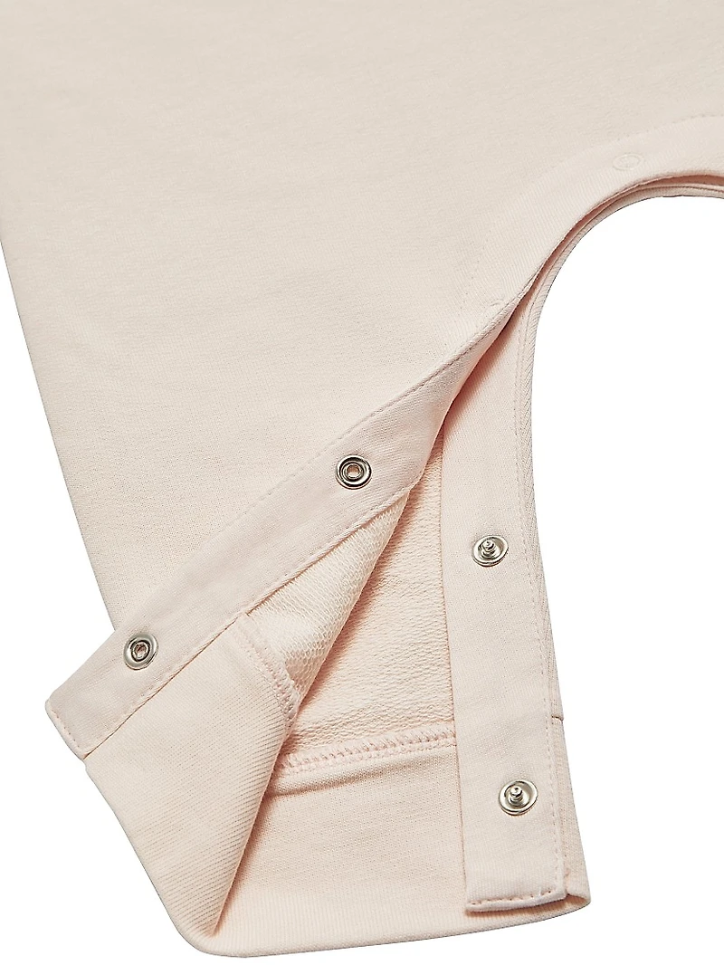 Baby's Grow Stretch Cotton Romper