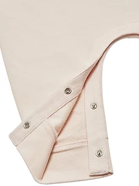 Baby's Grow Stretch Cotton Romper