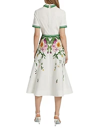 Floral Cotton Shirtdress