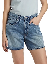 Walker Relaxed-Fit Denim Short