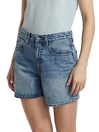 Walker Relaxed-Fit Denim Short