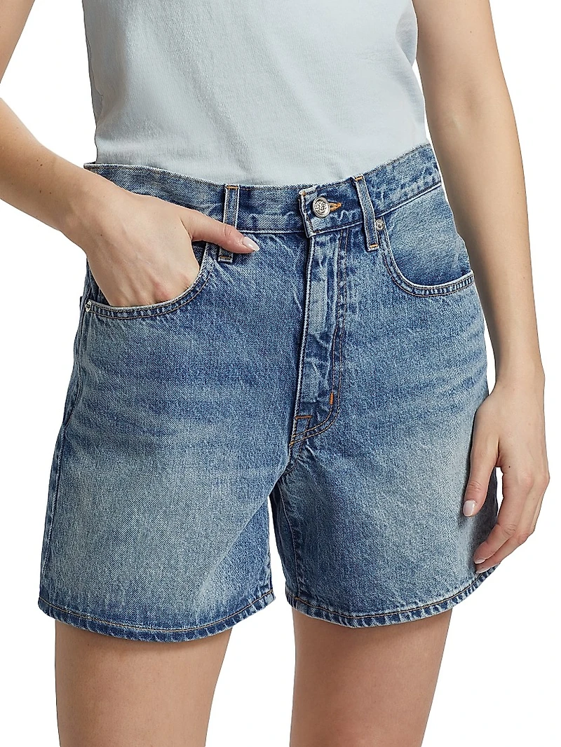 Walker Relaxed-Fit Denim Short