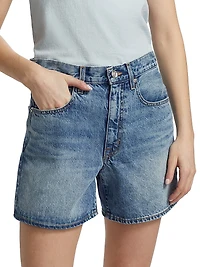 Walker Relaxed-Fit Denim Short