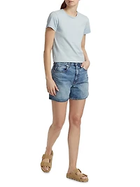 Walker Relaxed-Fit Denim Short