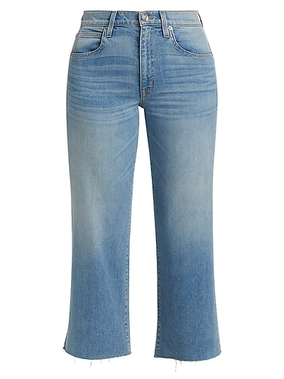 Walker Crop High-Rise Jeans