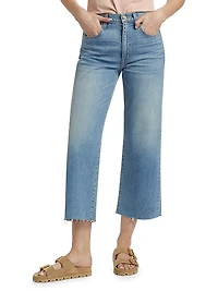 Walker Crop High-Rise Jeans
