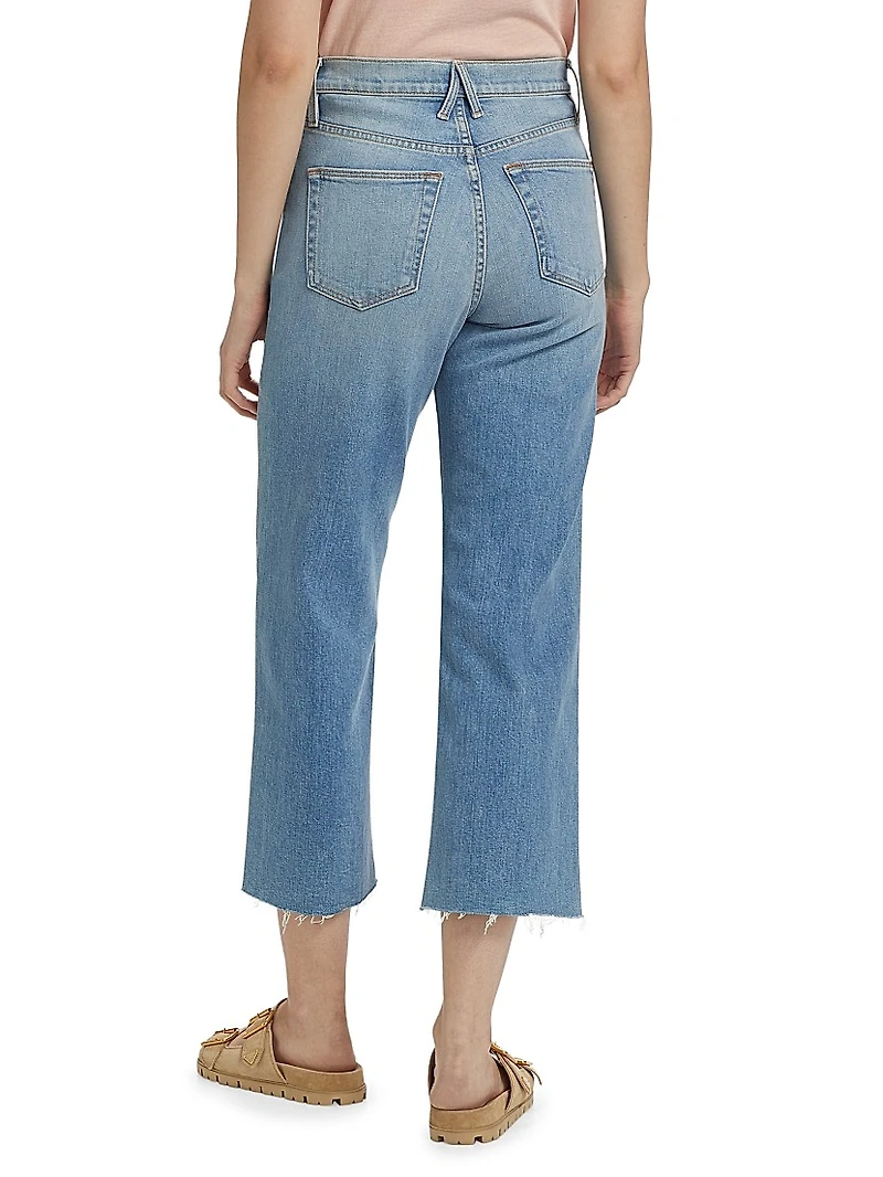 Walker Crop High-Rise Jeans
