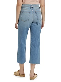Walker Crop High-Rise Jeans