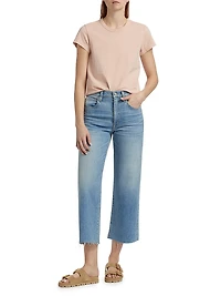 Walker Crop High-Rise Jeans