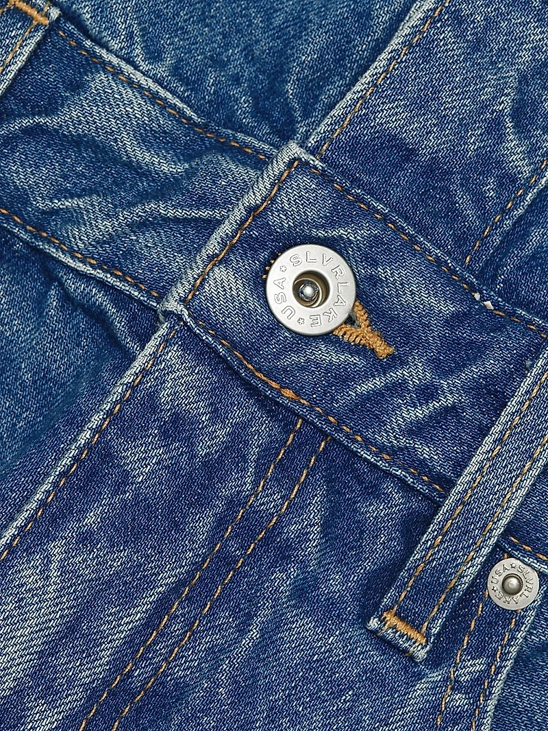 Jagger Cotton Denim Minidress