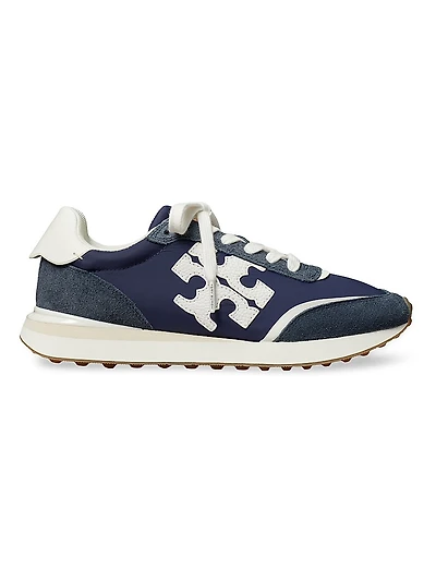 Destiny Double T Suede Sneakers
