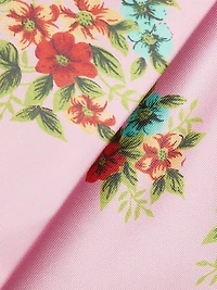 Audrey Floral Strapless Fit & Flare Maxi Dress