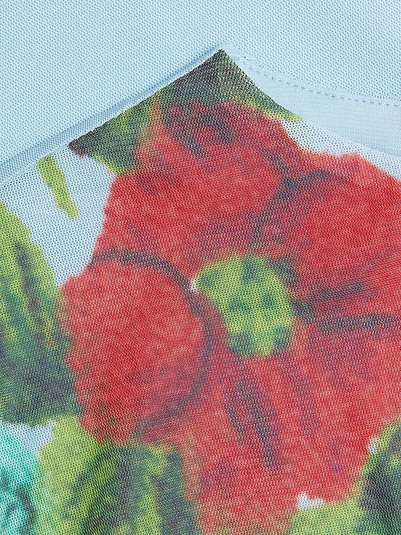 Ariel Floral Ruched Maxi Dress