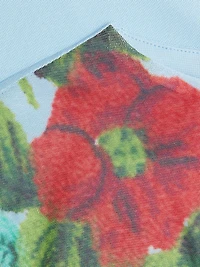 Ariel Floral Ruched Maxi Dress