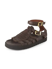 Goldie Leather Gladiator Sandals