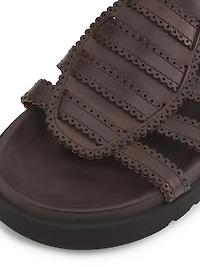 Goldie Leather Gladiator Sandals