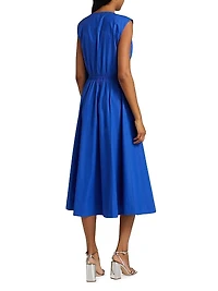 Aimee Wrap Midi-Dress