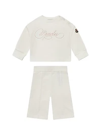 Baby's & Little Kid's Set in Cotton