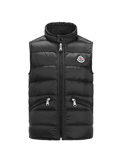 Little Boy's & Boy's Gui Puffer Vest