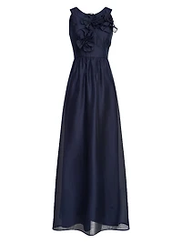 Waverly Floral Organza Gown