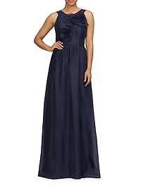 Waverly Floral Organza Gown