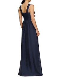 Waverly Floral Organza Gown