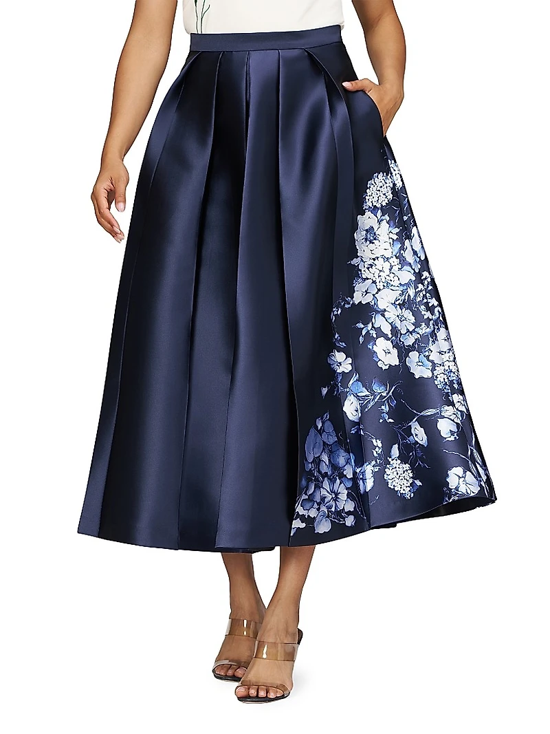 Beatrice Morning Glowy Midi-Skirt