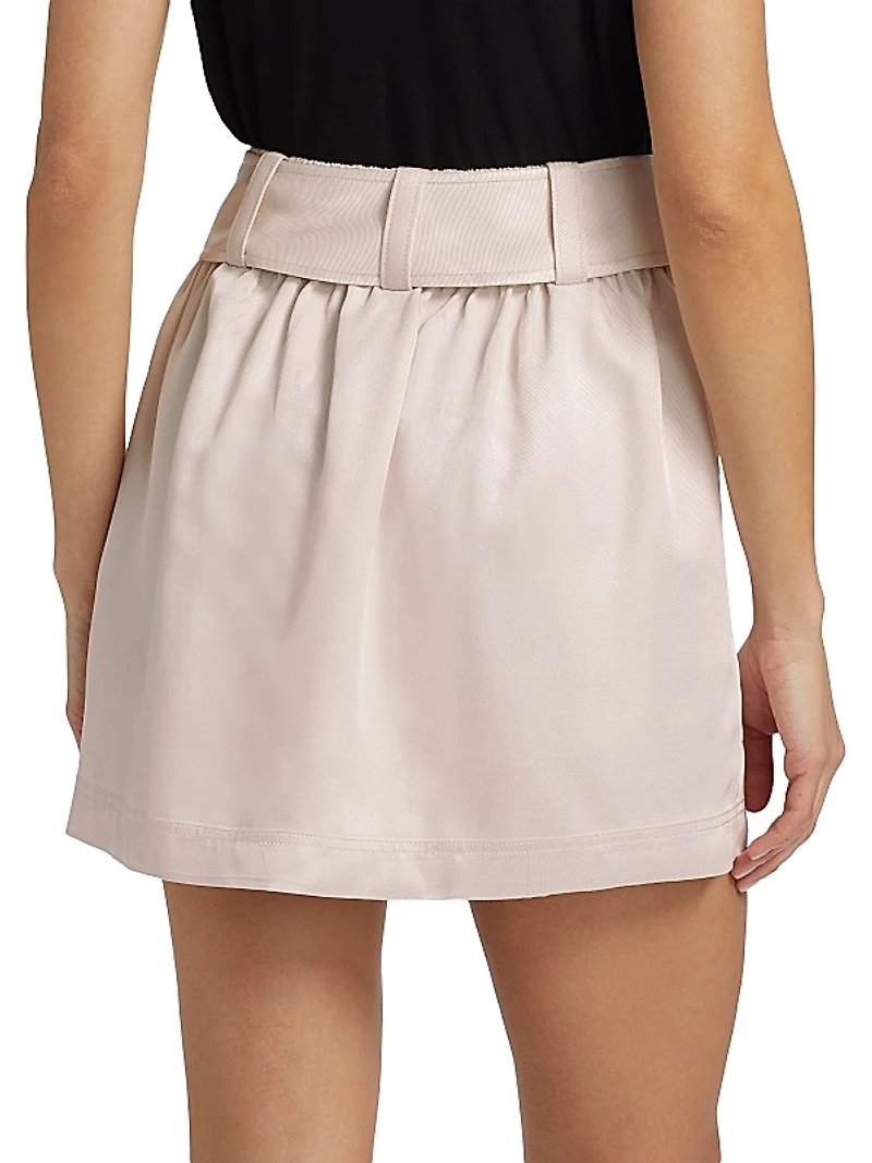 Dara Belted Miniskirt