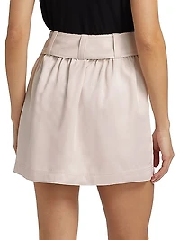 Dara Belted Miniskirt