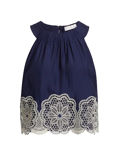 Estella Lace Crop Top