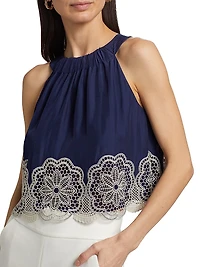 Estella Lace Crop Top