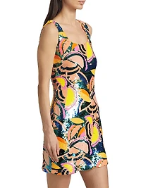 Miller Sequin Sleeveless Minidress