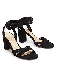 Lianne 70MM Suede Pump Sandals