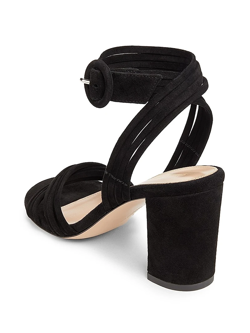 Lianne 70MM Suede Pump Sandals