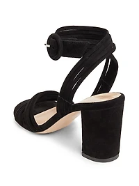 Lianne 70MM Suede Pump Sandals