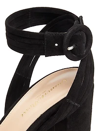 Lianne 70MM Suede Pump Sandals