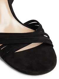 Lianne 70MM Suede Pump Sandals