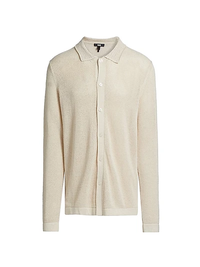 Wilkinson Heathereded Button-Front Sweater