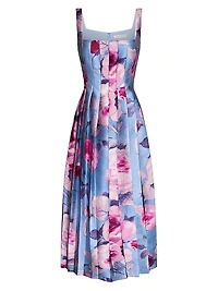 Maeve Rose Seamed Cocktail Dress