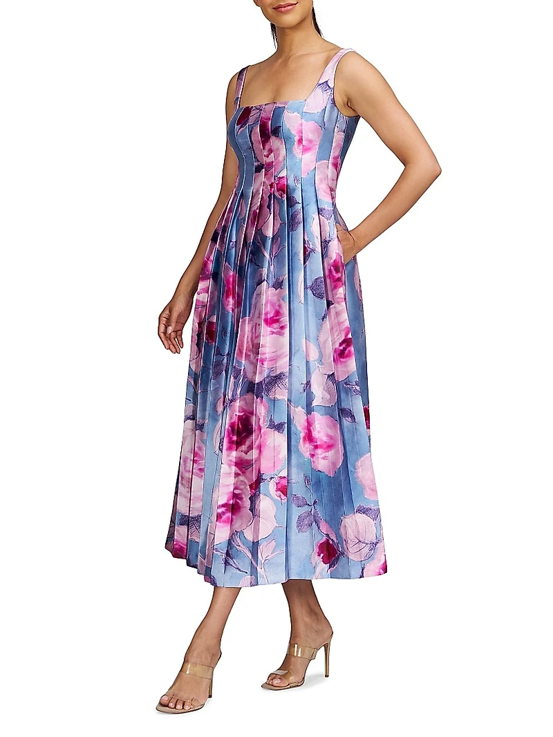 Maeve Rose Seamed Cocktail Dress