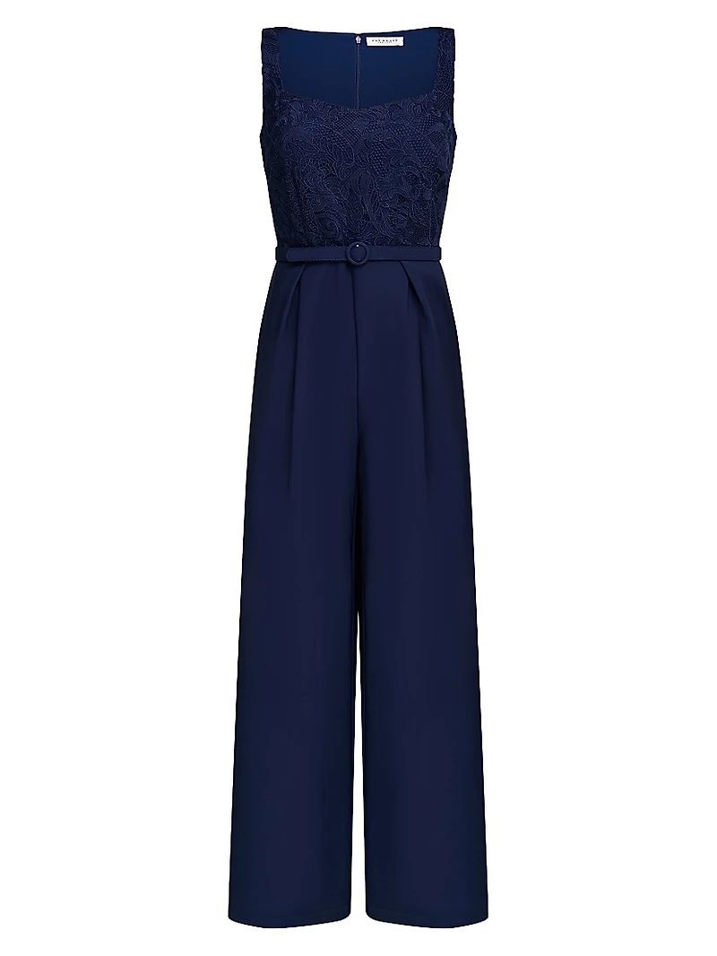 Liza Lace Sleeveless Jumpsuit